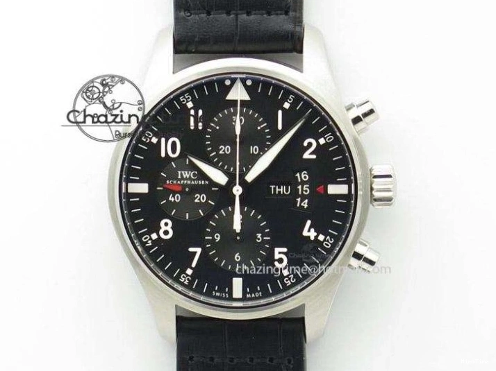 MIROTIME 0820 Breathable Big Pilot “Markus Buhler” IW5003 Turbine Movement V6F Best Edition On Leather Strap A 7334